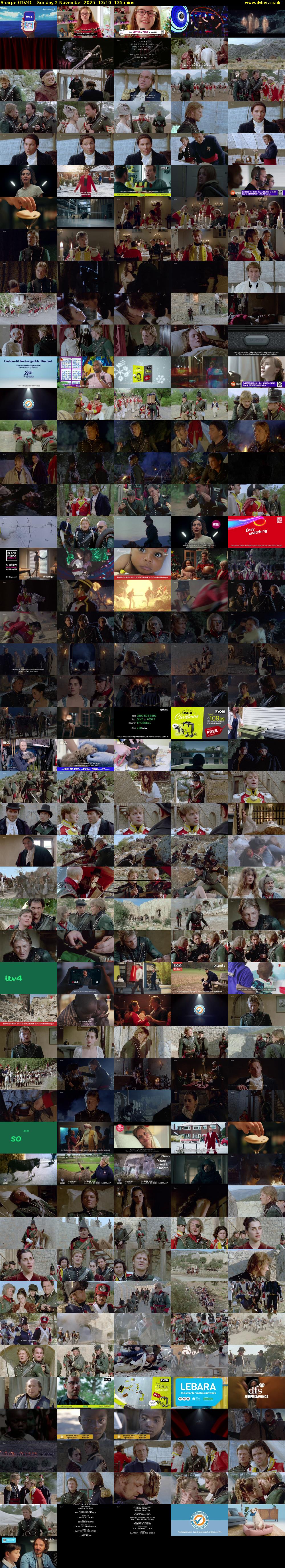 Sharpe (ITV4) Sunday 2 November 2025 13:10 - 15:25