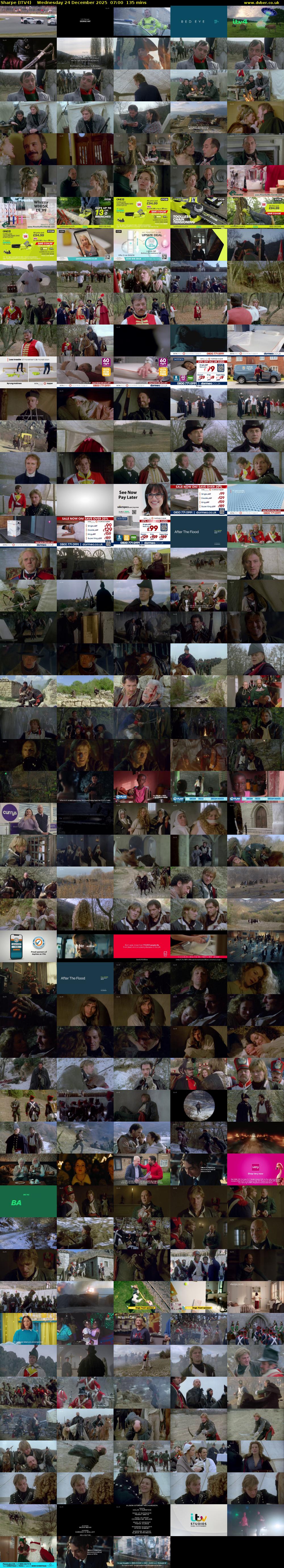 Sharpe (ITV4) Wednesday 24 December 2025 07:00 - 09:15