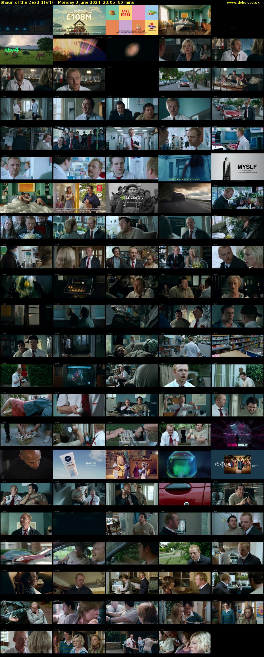 Shaun of the Dead (ITV4) Monday 3 June 2024 23:05 - 00:05