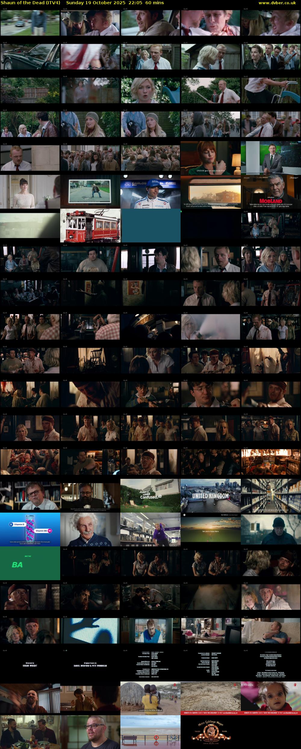 Shaun of the Dead (ITV4) Sunday 19 October 2025 22:05 - 23:05