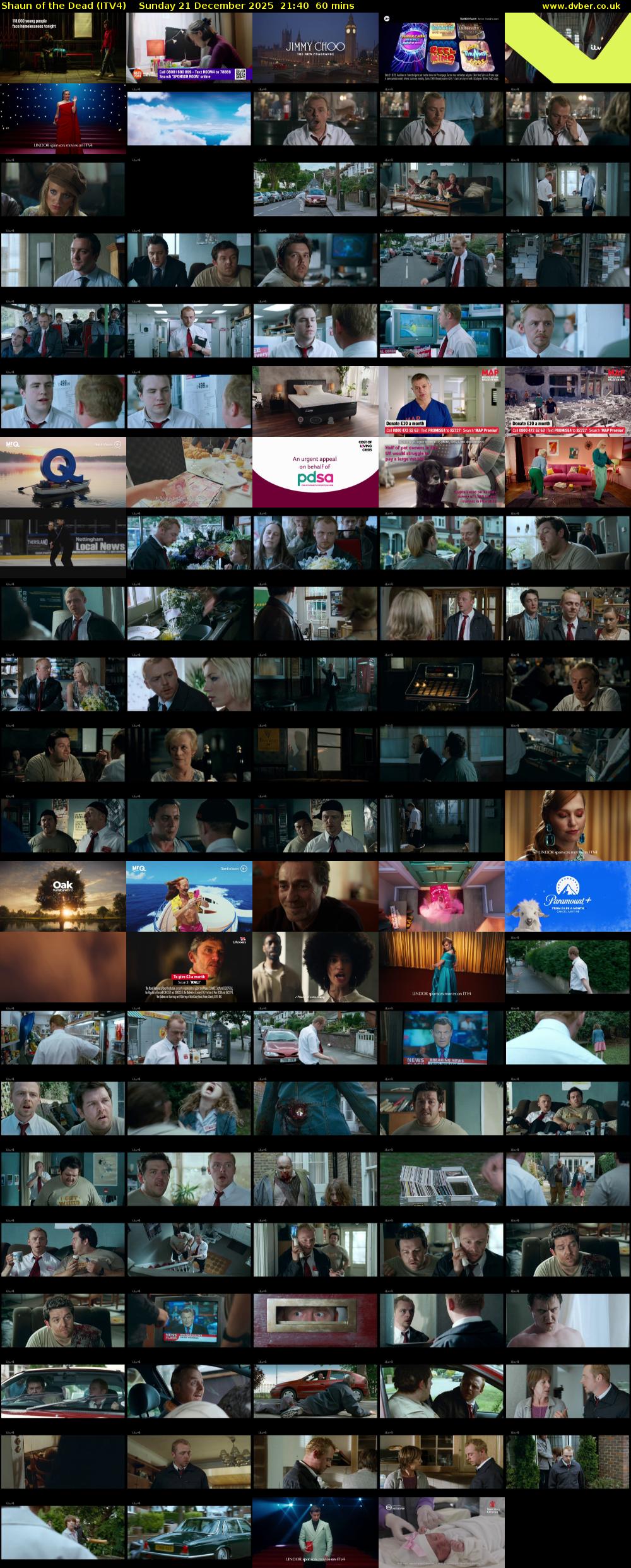 Shaun of the Dead (ITV4) Sunday 21 December 2025 21:40 - 22:40