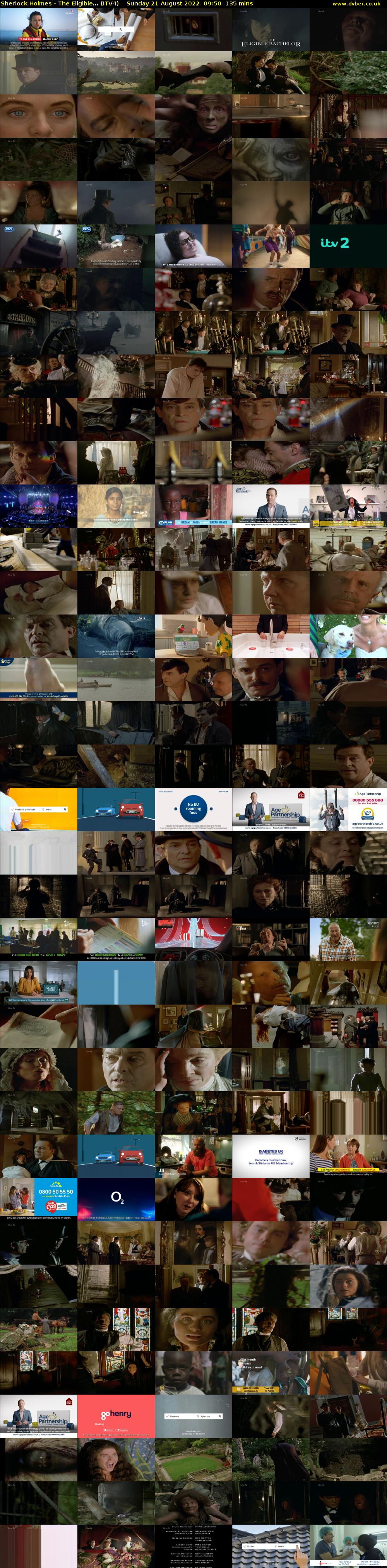 Sherlock Holmes - The Eligible... (ITV4) Sunday 21 August 2022 09:50 - 12:05