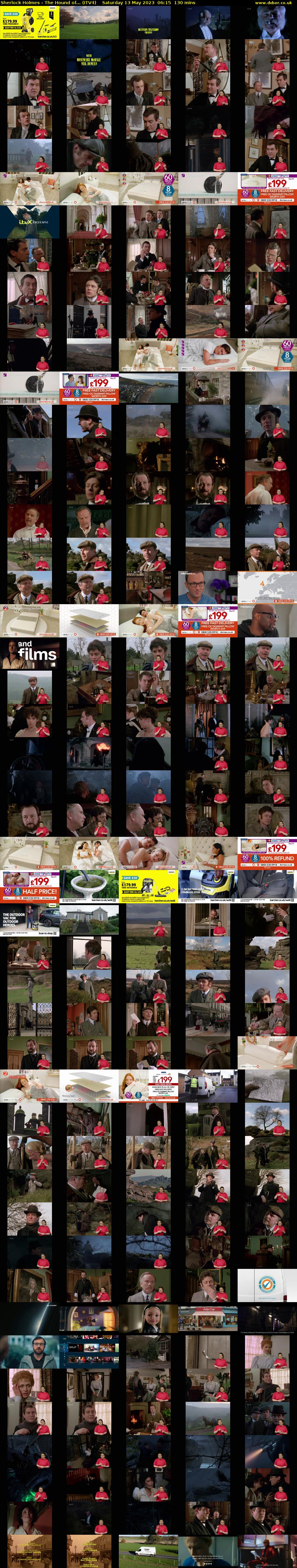 Sherlock Holmes - The Hound of... (ITV4) Saturday 13 May 2023 06:15 - 08:25