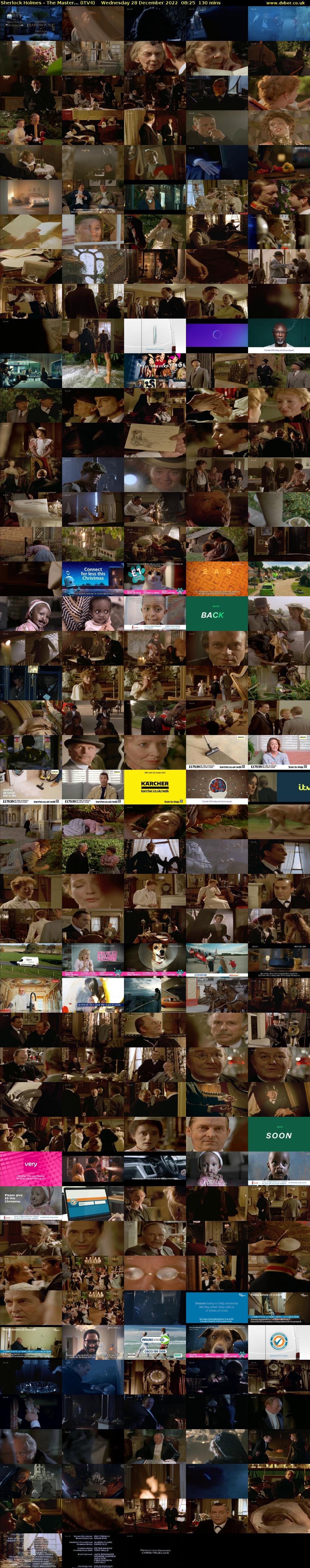 Sherlock Holmes - The Master... (ITV4) Wednesday 28 December 2022 08:25 - 10:35