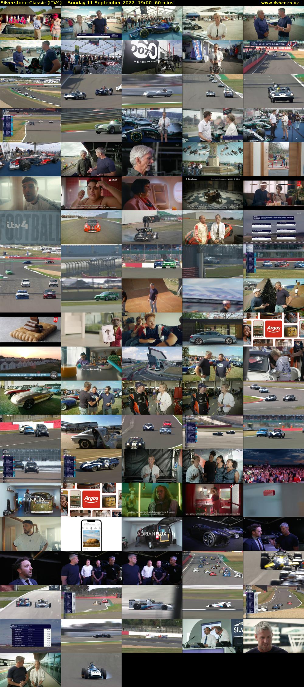 Silverstone Classic (ITV4) Sunday 11 September 2022 19:00 - 20:00