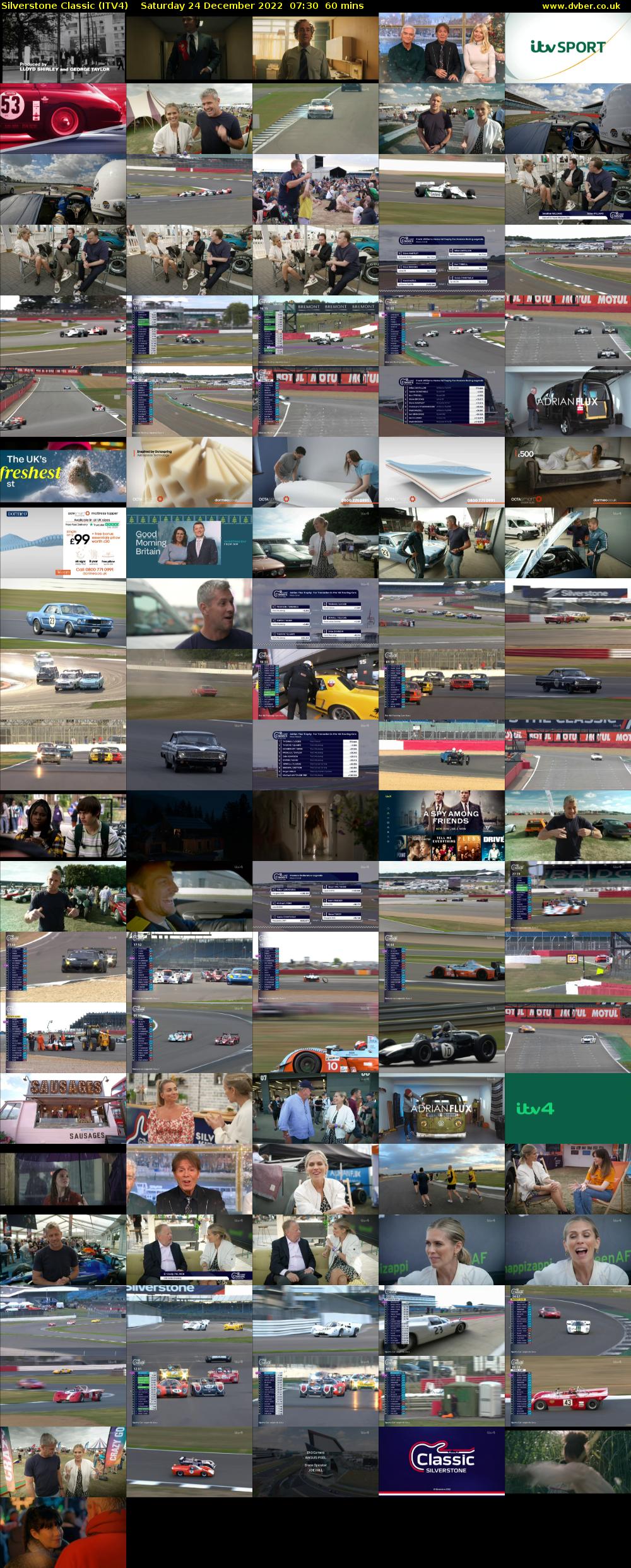 Silverstone Classic (ITV4) Saturday 24 December 2022 07:30 - 08:30