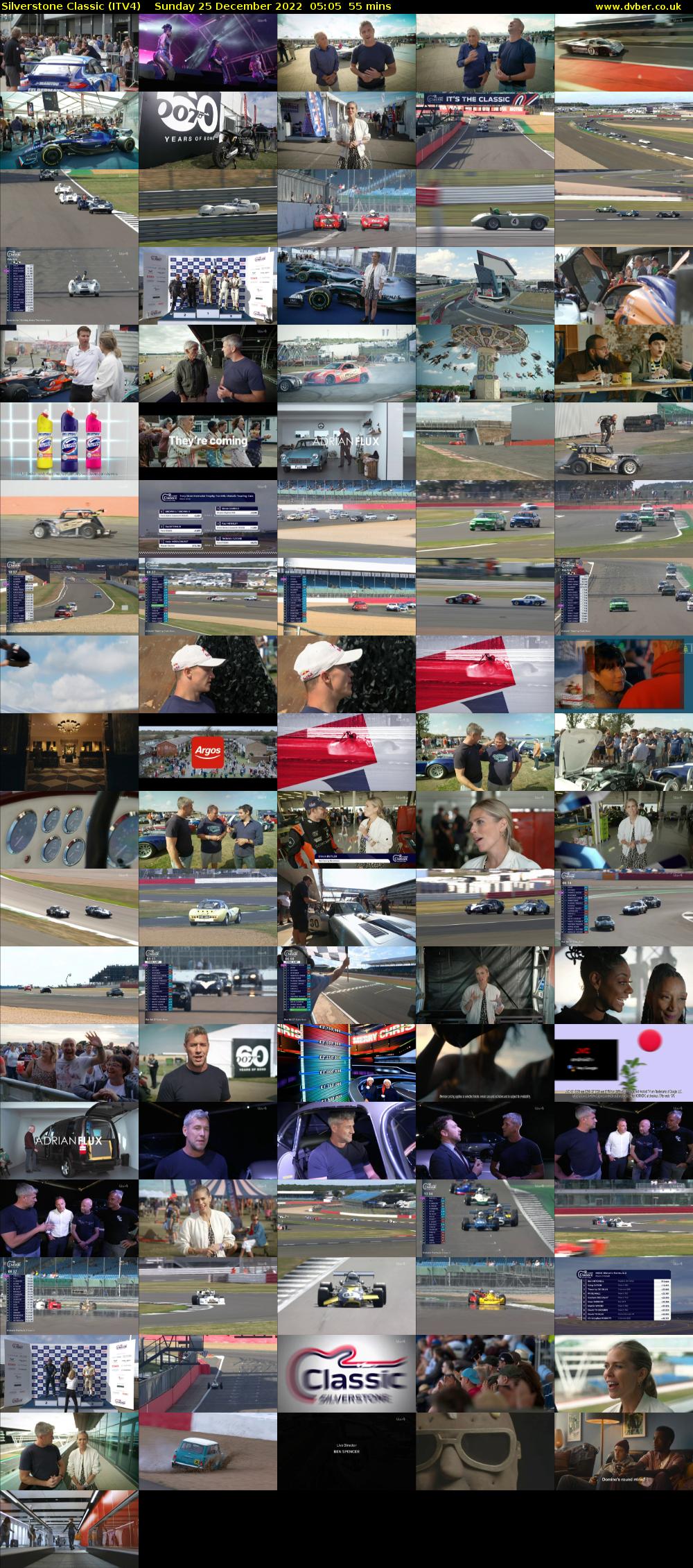 Silverstone Classic (ITV4) Sunday 25 December 2022 05:05 - 06:00