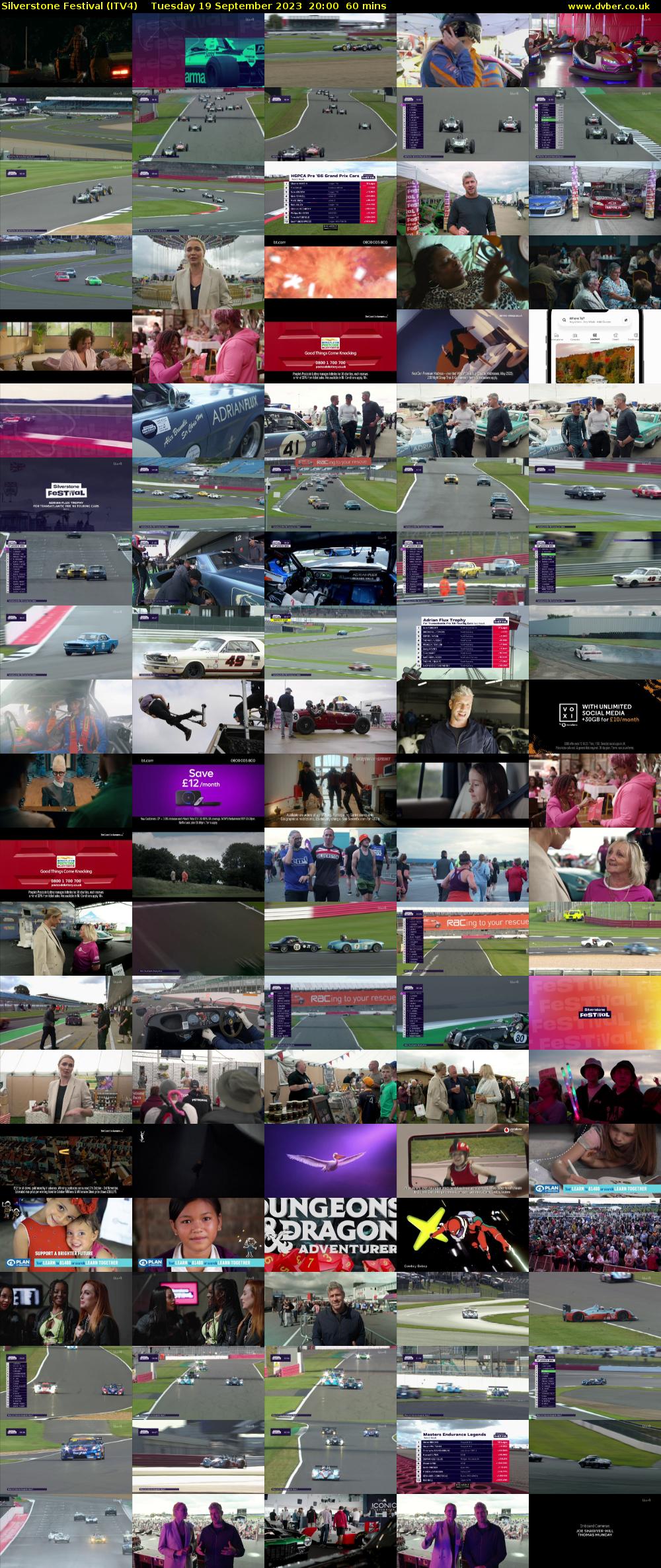Silverstone Festival (ITV4) Tuesday 19 September 2023 20:00 - 21:00