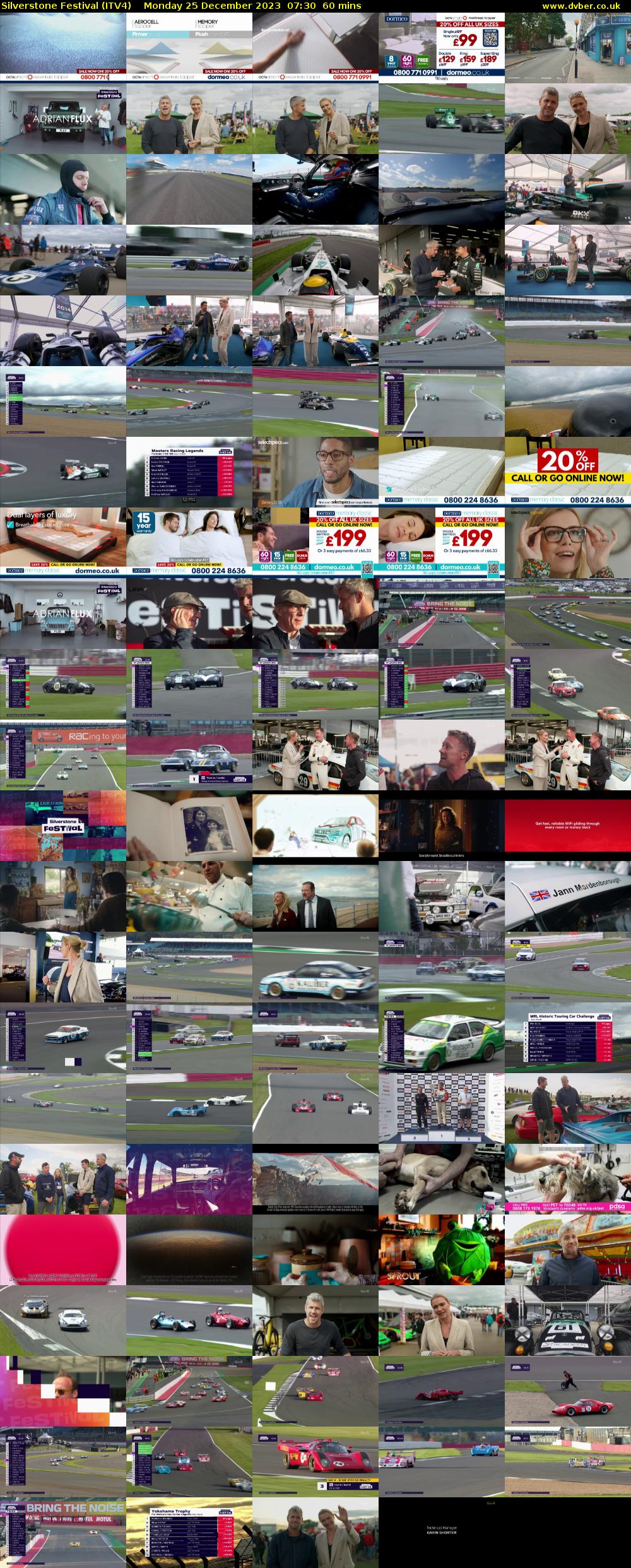 Silverstone Festival (ITV4) Monday 25 December 2023 07:30 - 08:30