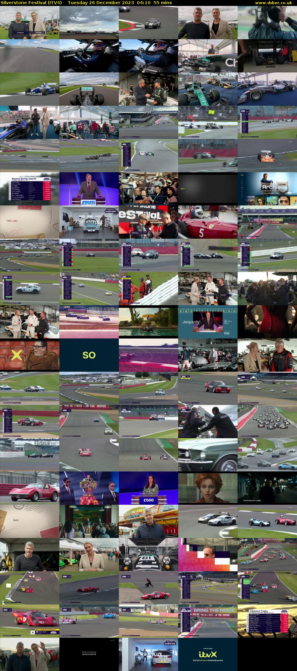 Silverstone Festival (ITV4) Tuesday 26 December 2023 04:10 - 05:05