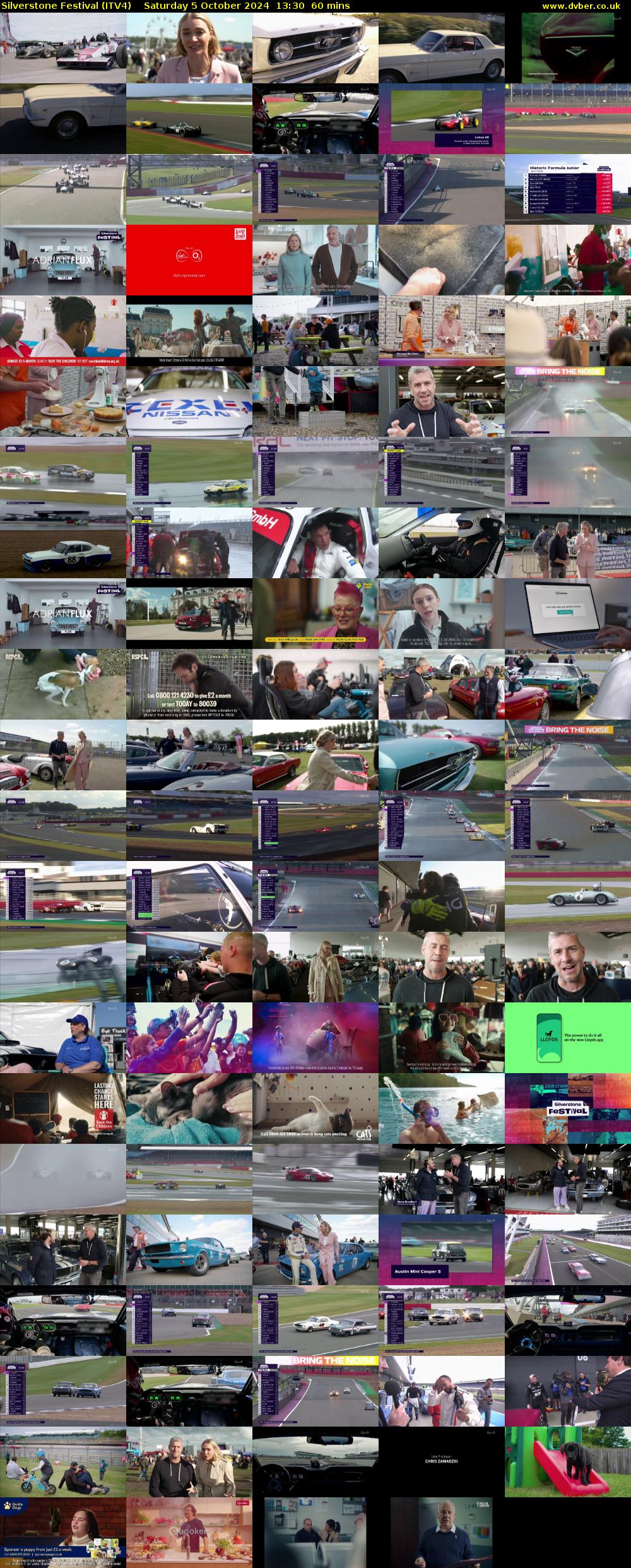 Silverstone Festival (ITV4) Saturday 5 October 2024 13:30 - 14:30