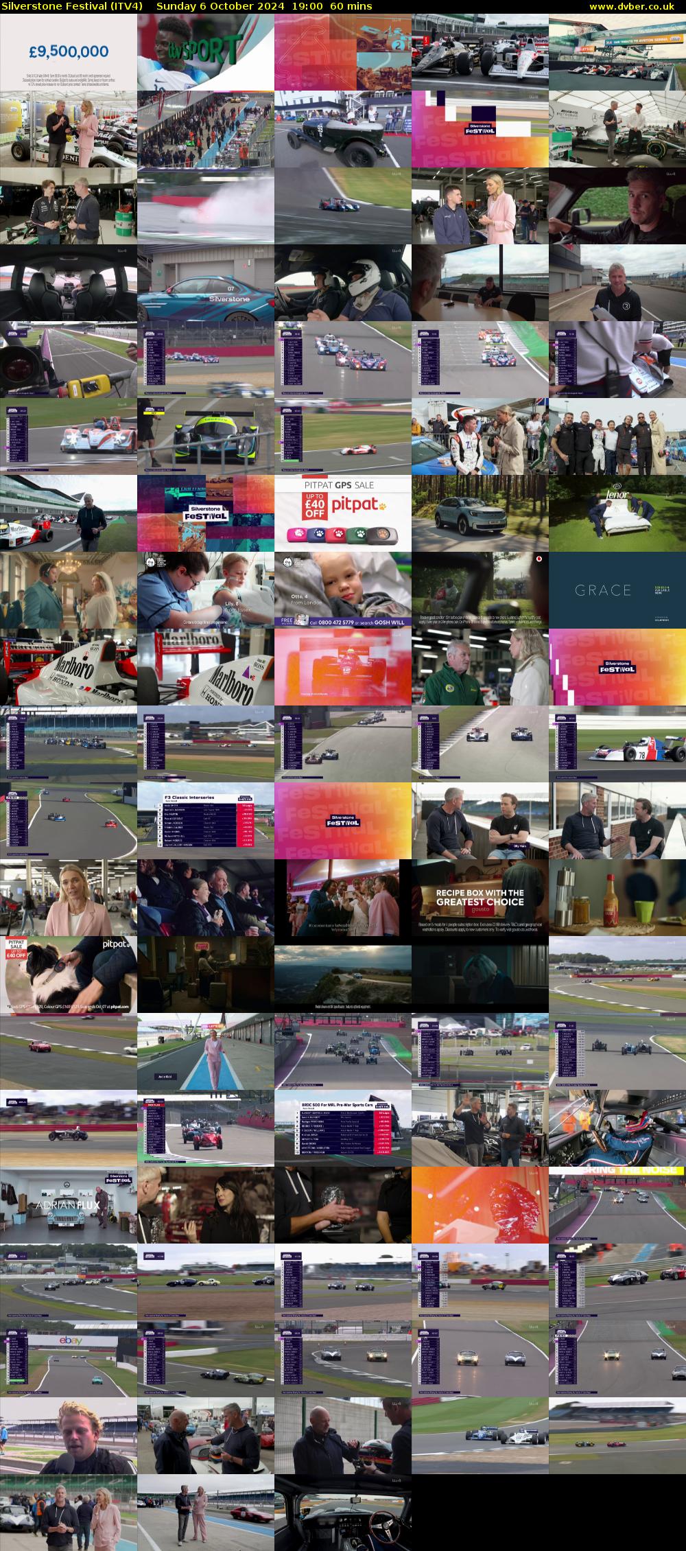Silverstone Festival (ITV4) Sunday 6 October 2024 19:00 - 20:00
