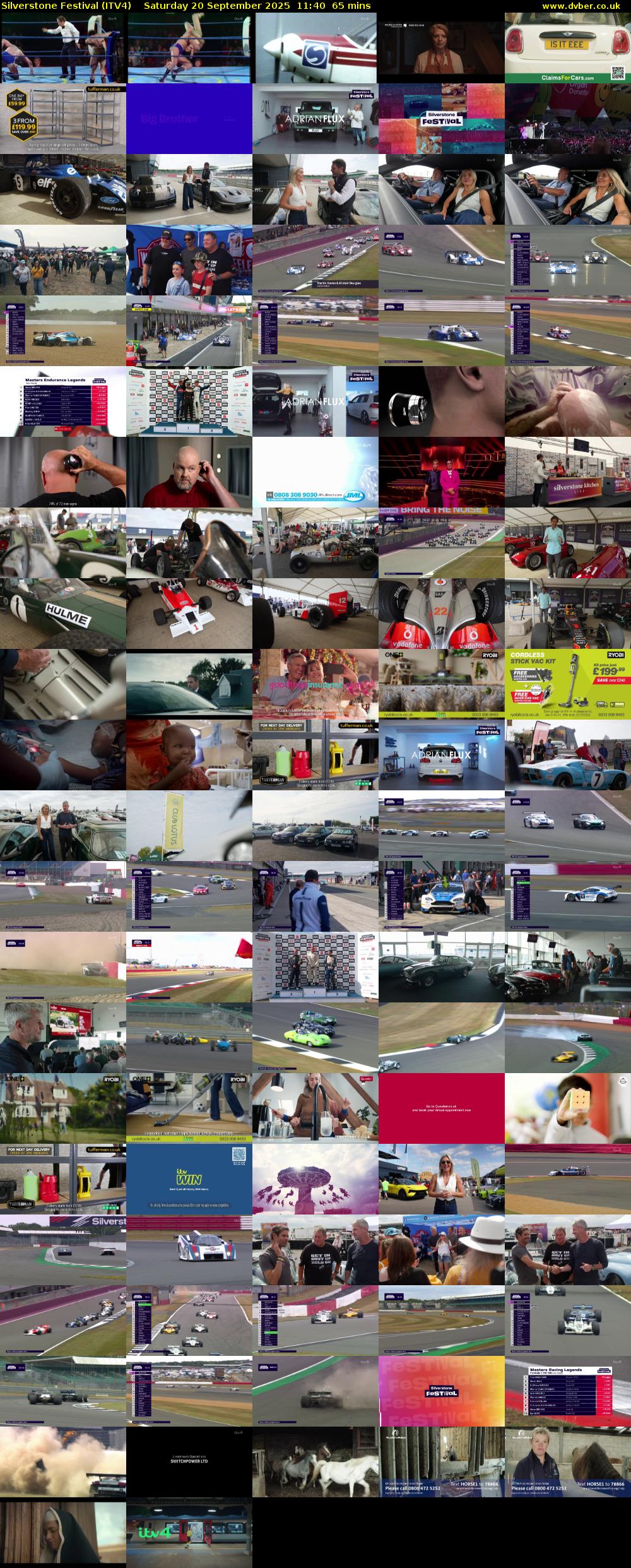 Silverstone Festival (ITV4) Saturday 20 September 2025 11:40 - 12:45