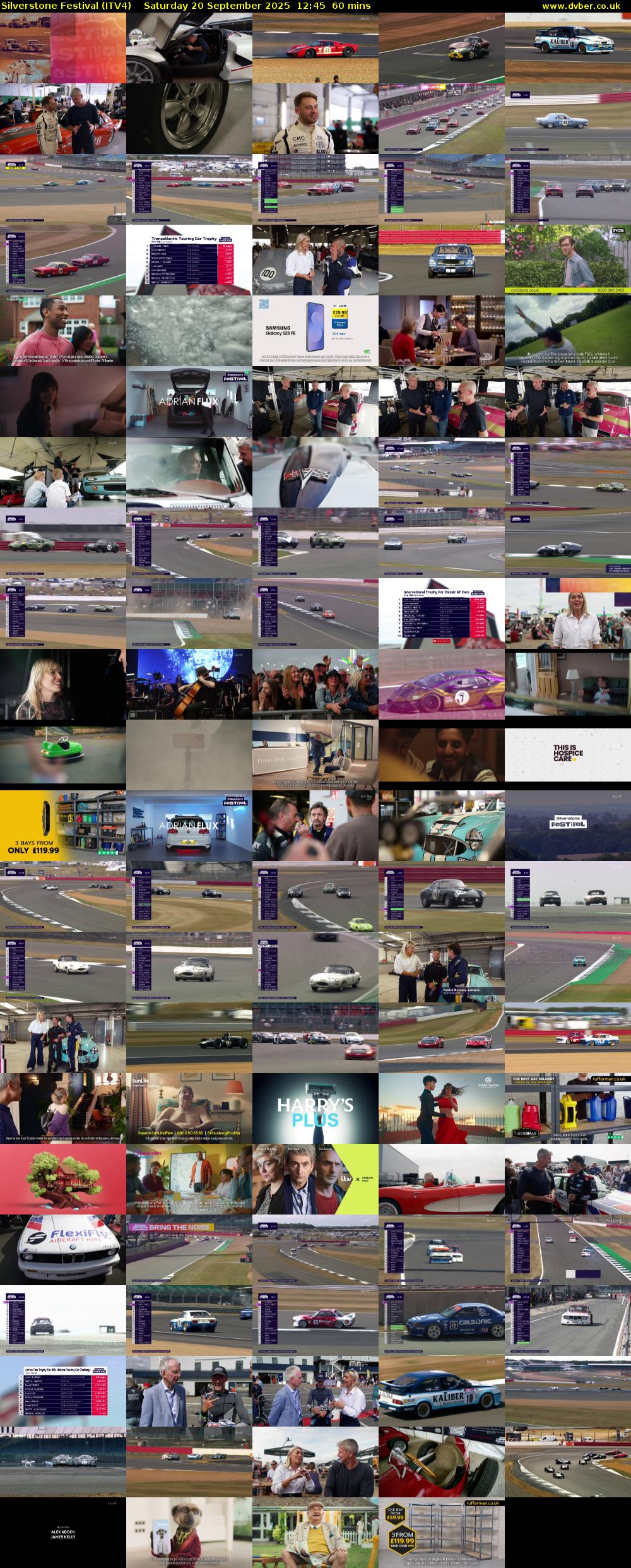 Silverstone Festival (ITV4) Saturday 20 September 2025 12:45 - 13:45