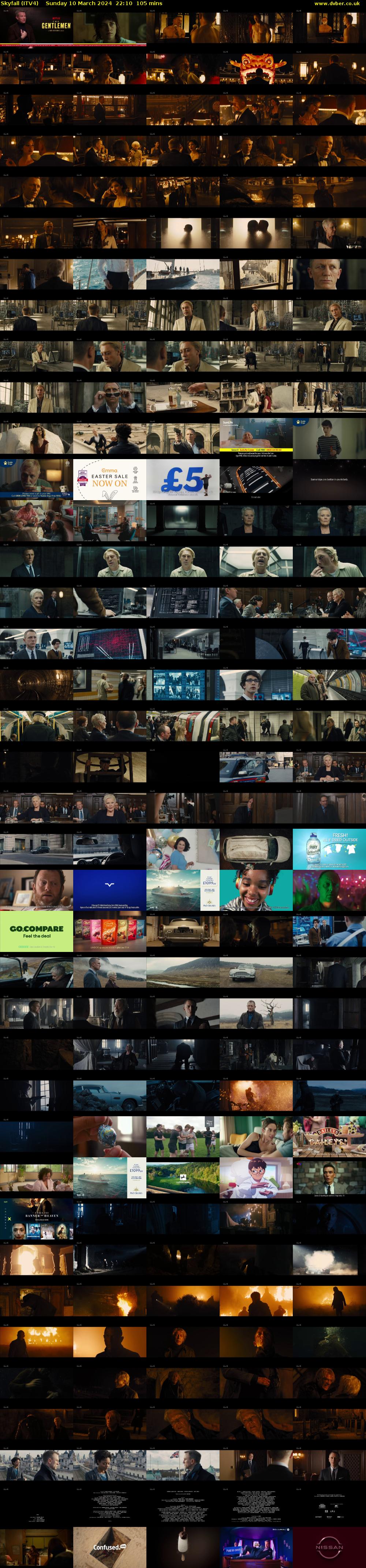 Skyfall (ITV4) Sunday 10 March 2024 22:10 - 23:55