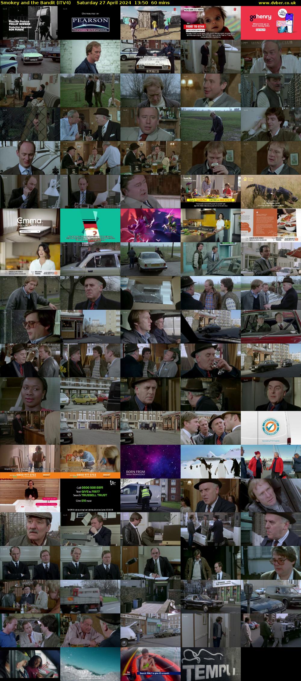 Smokey and the Bandit (ITV4) Saturday 27 April 2024 13:50 - 14:50