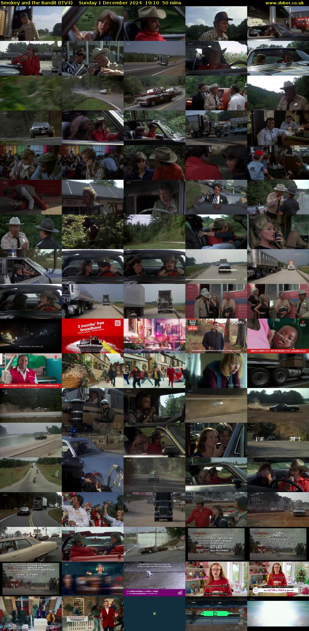Smokey and the Bandit (ITV4) Sunday 1 December 2024 19:10 - 20:00