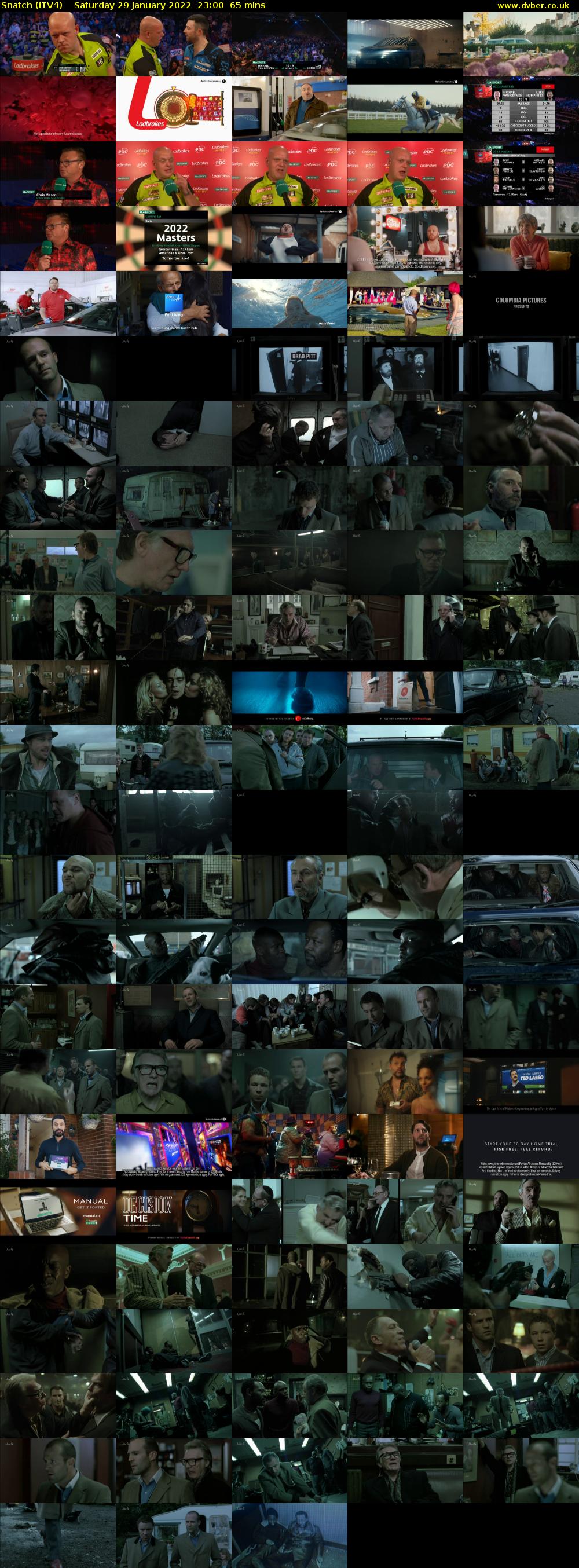 Snatch (ITV4) Saturday 29 January 2022 23:00 - 00:05