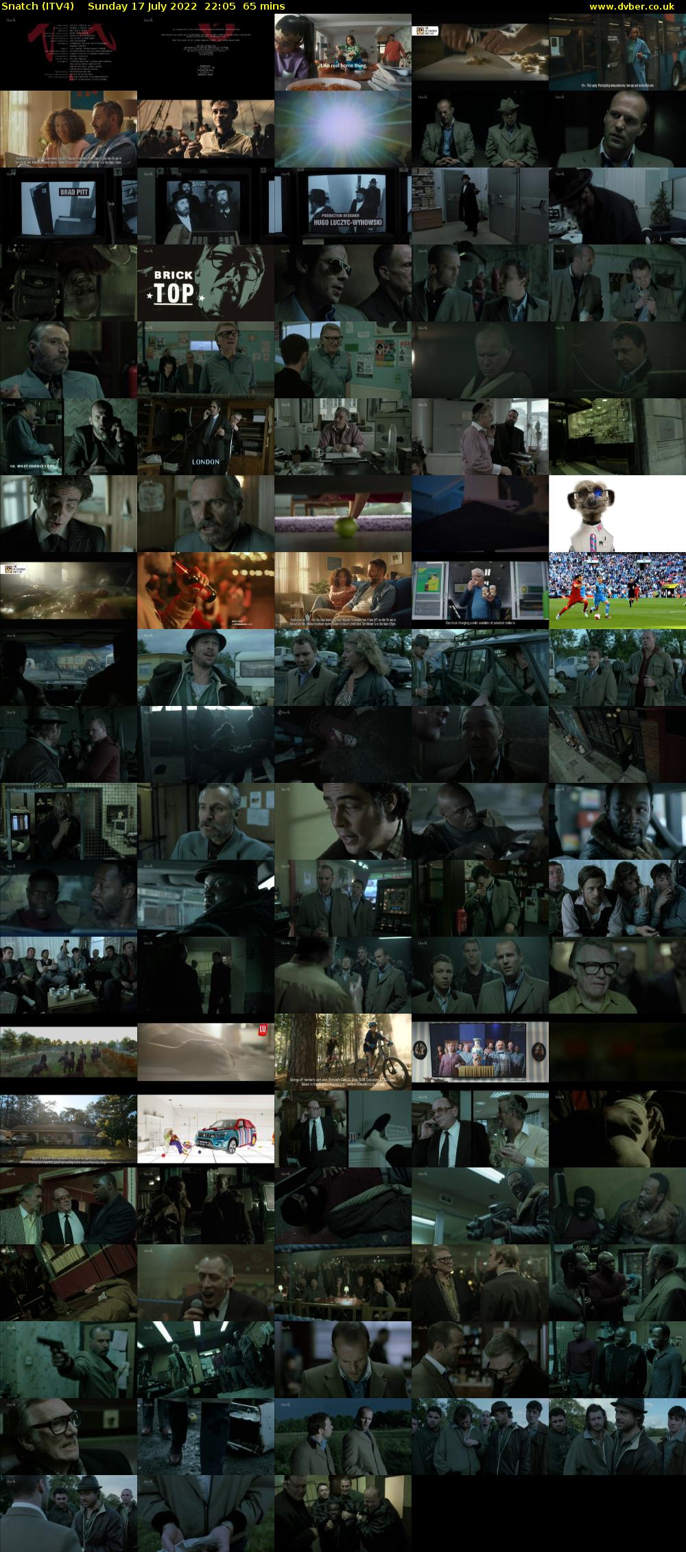 Snatch (ITV4) Sunday 17 July 2022 22:05 - 23:10