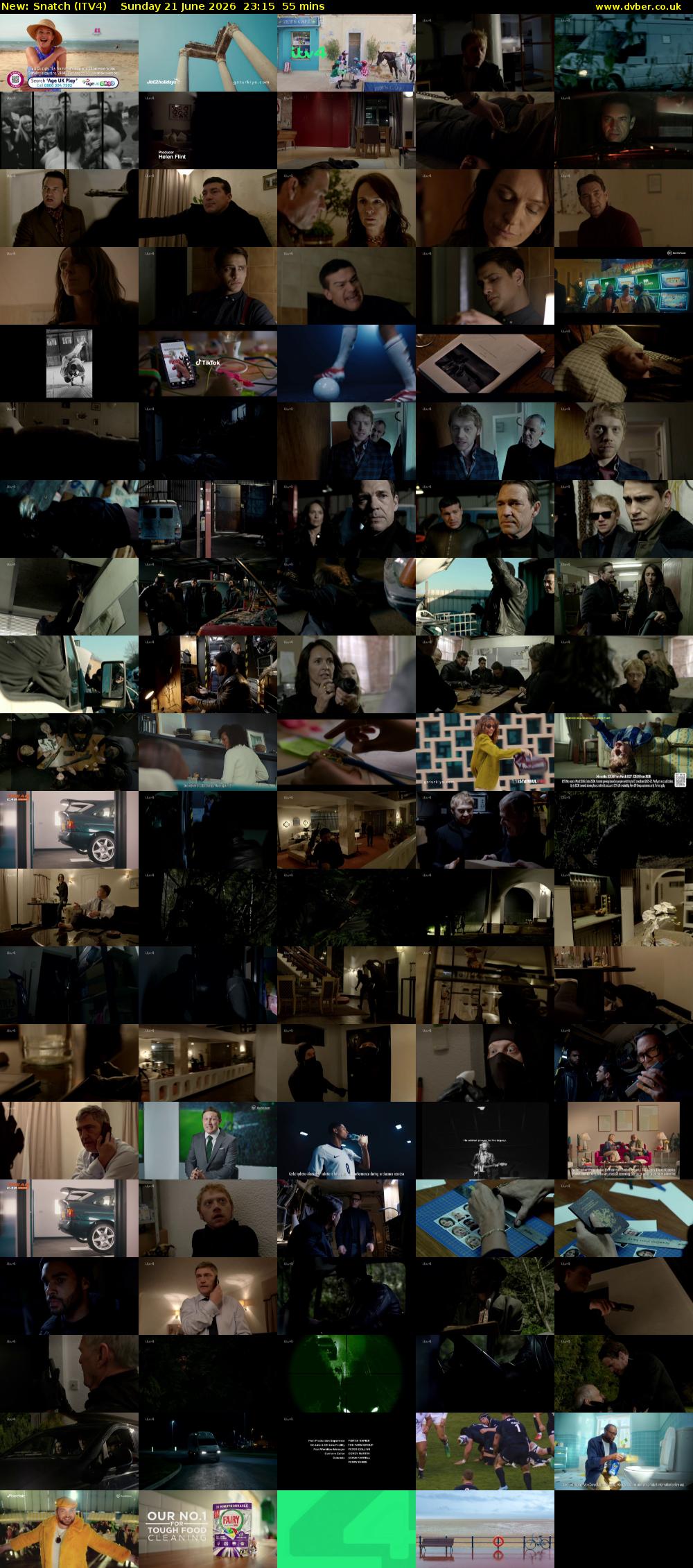 Snatch (ITV4) Sunday 21 June 2026 23:15 - 00:10