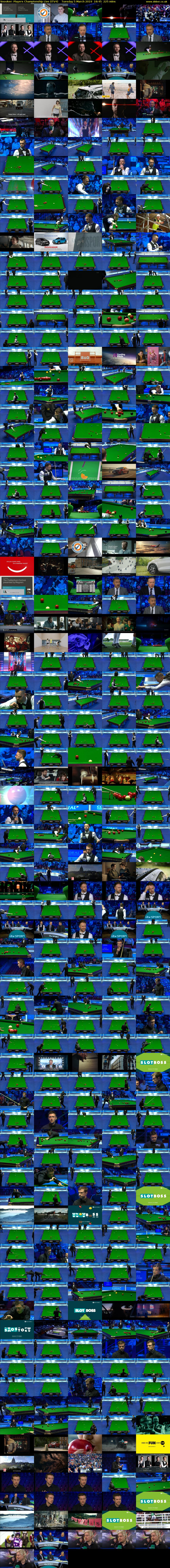 Snooker: Players Championship Live (ITV4) Tuesday 5 March 2019 18:45 - 22:30