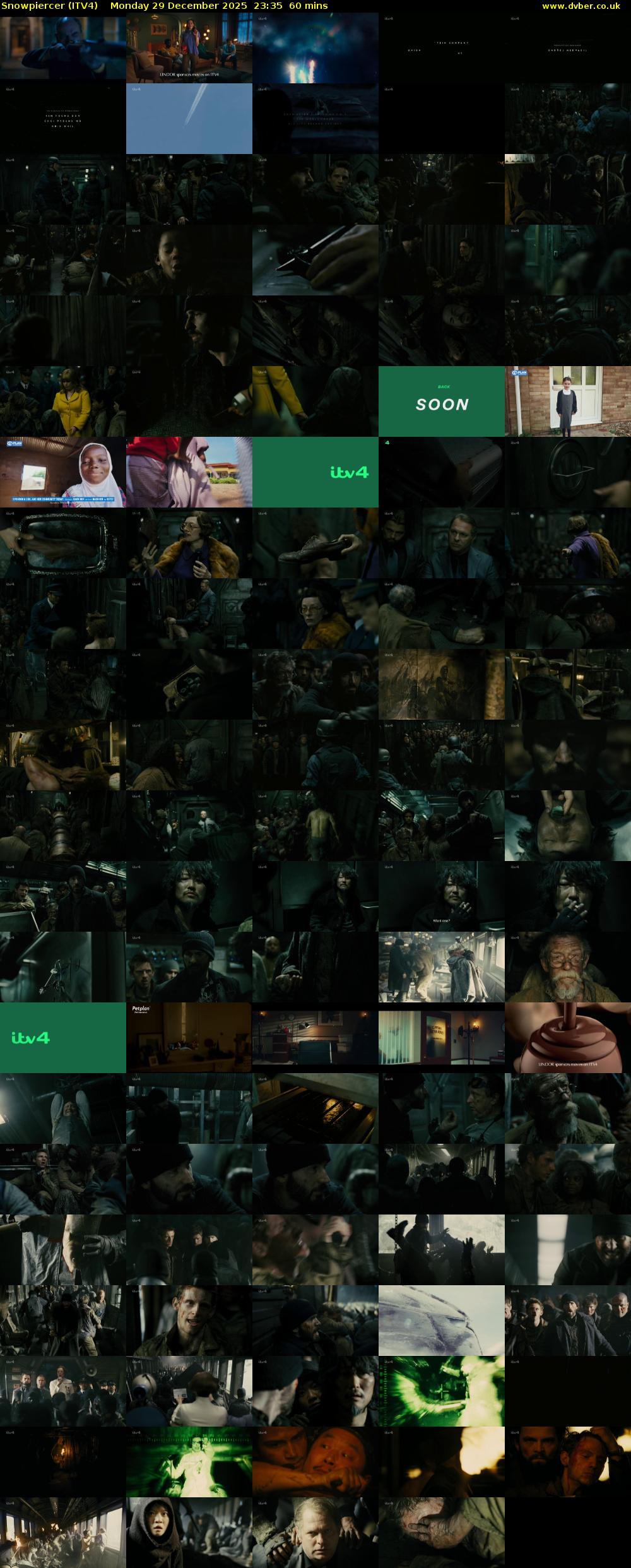 Snowpiercer (ITV4) Monday 29 December 2025 23:35 - 00:35