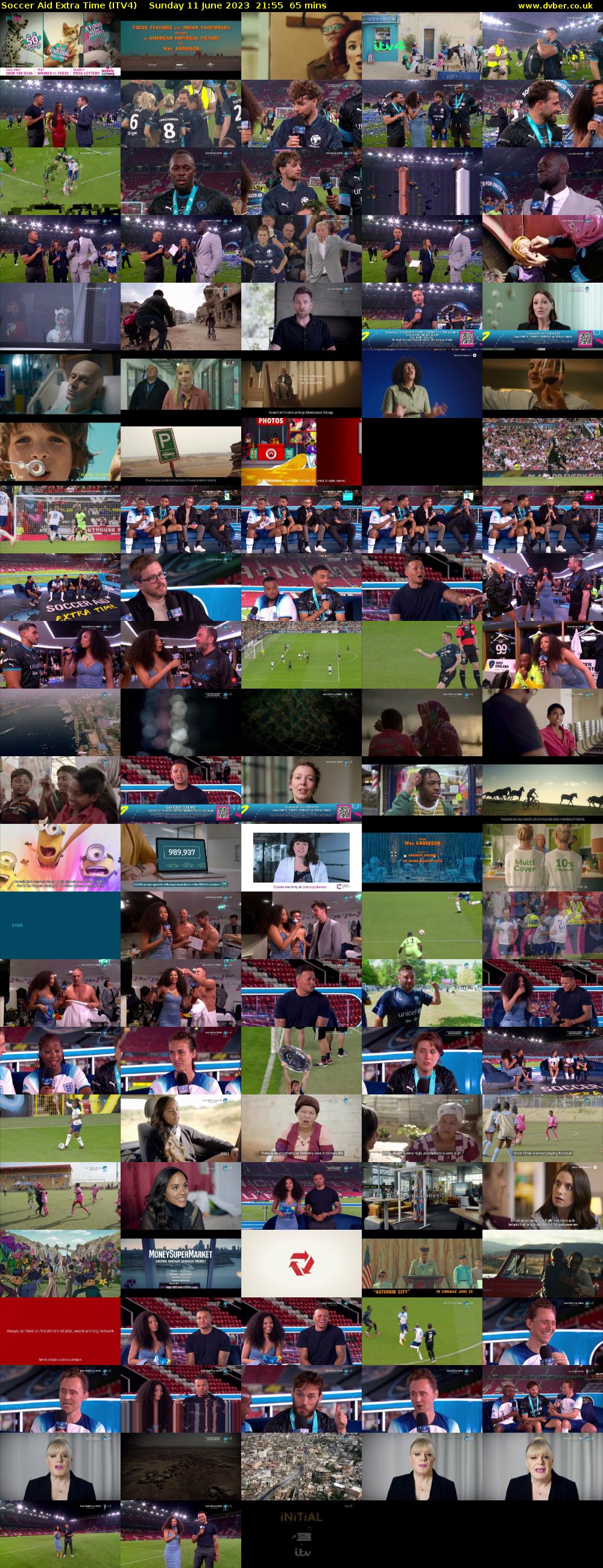 Soccer Aid Extra Time (ITV4) Sunday 11 June 2023 21:55 - 23:00