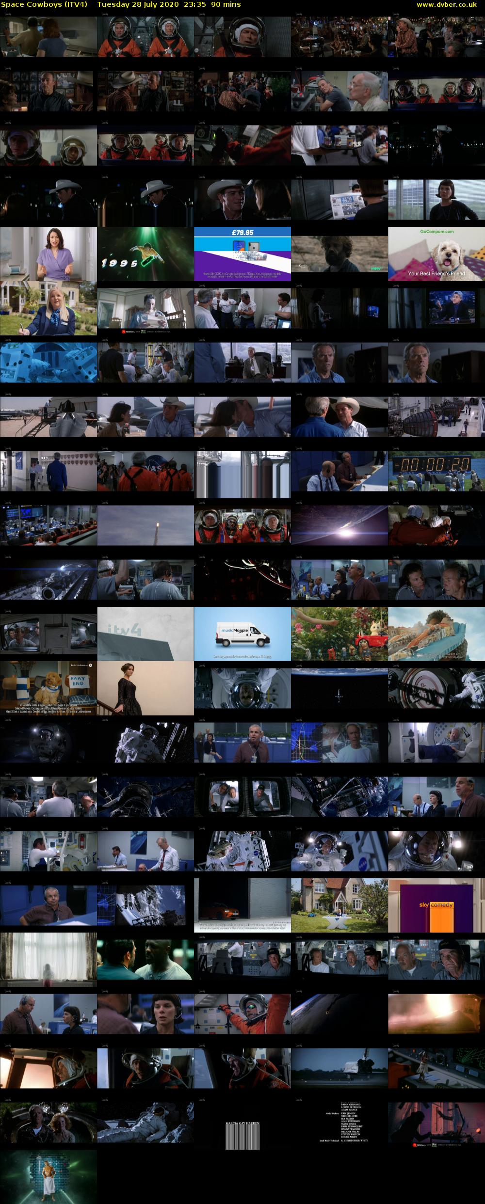 Space Cowboys (ITV4) Tuesday 28 July 2020 23:35 - 01:05
