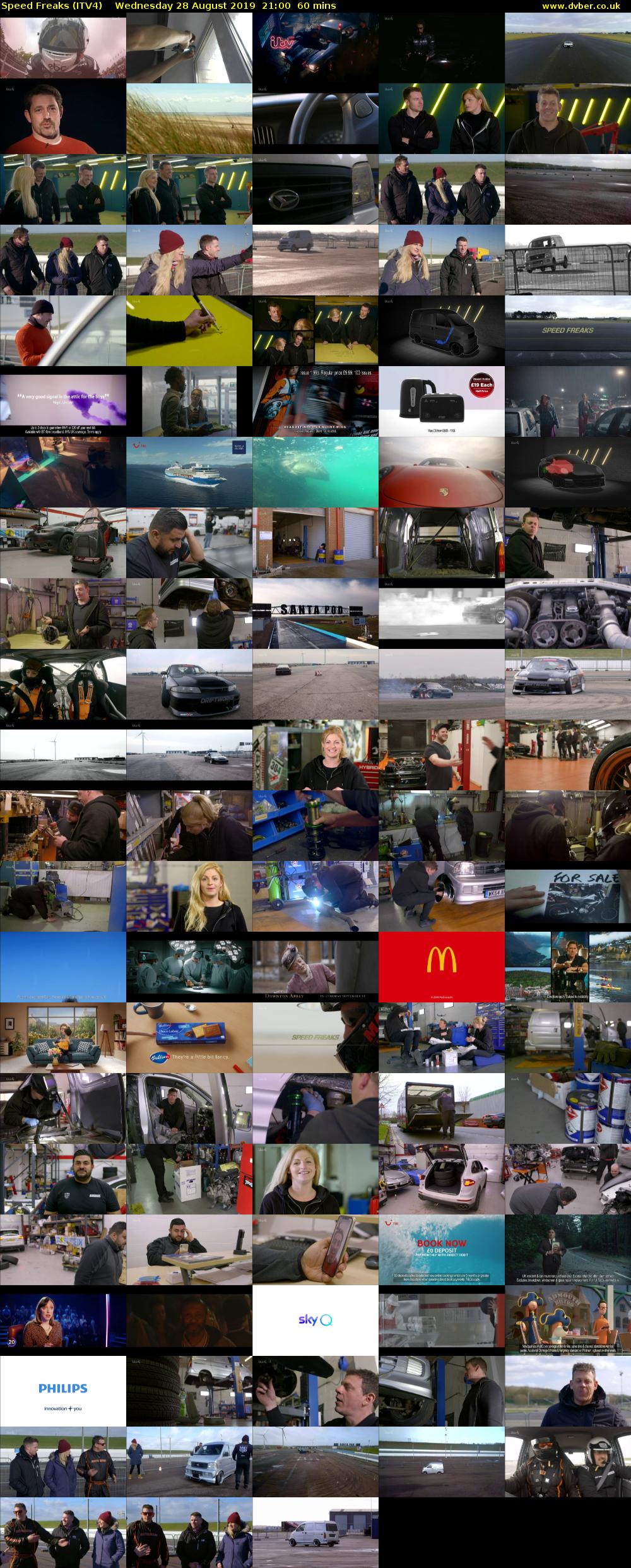 Speed Freaks (ITV4) Wednesday 28 August 2019 21:00 - 22:00