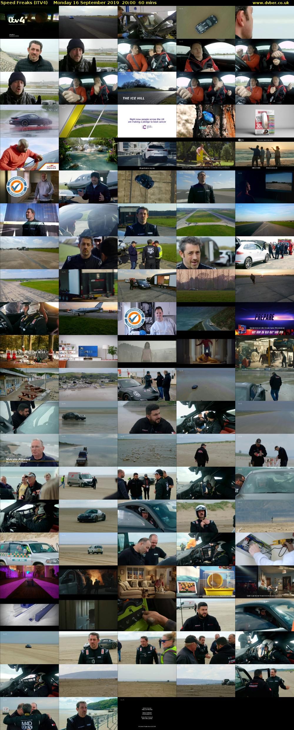 Speed Freaks (ITV4) Monday 16 September 2019 20:00 - 21:00