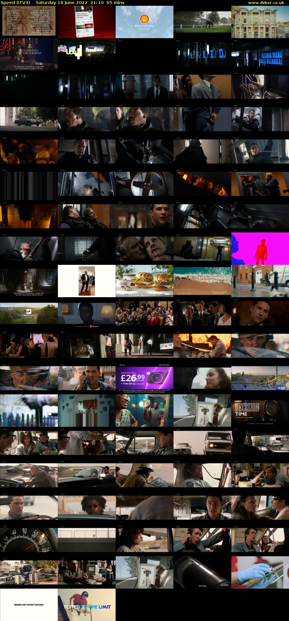 Speed (ITV4) Saturday 18 June 2022 21:10 - 22:15