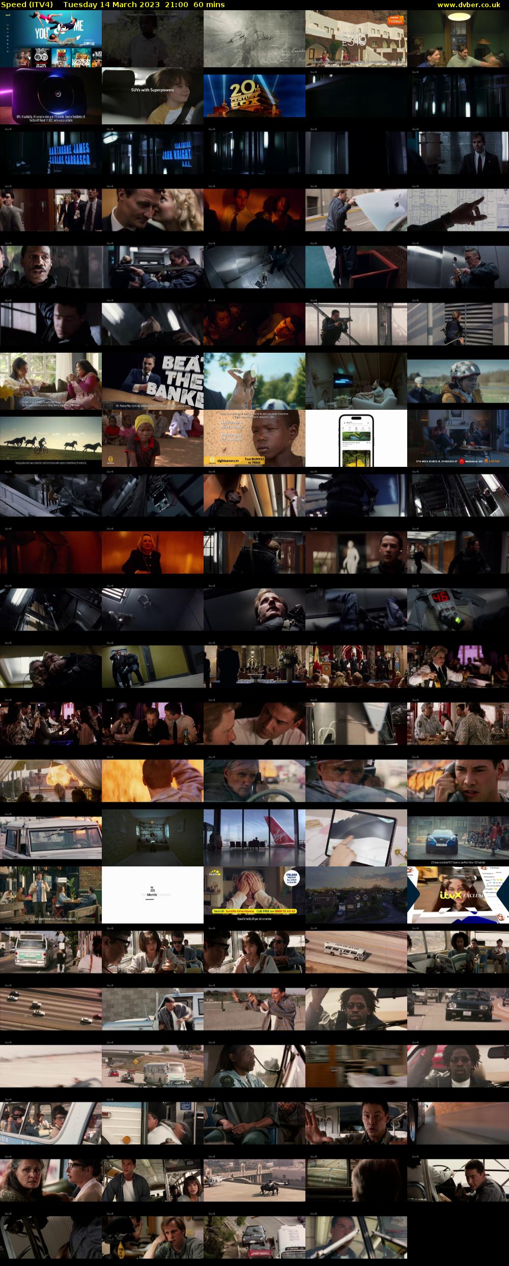 Speed (ITV4) Tuesday 14 March 2023 21:00 - 22:00