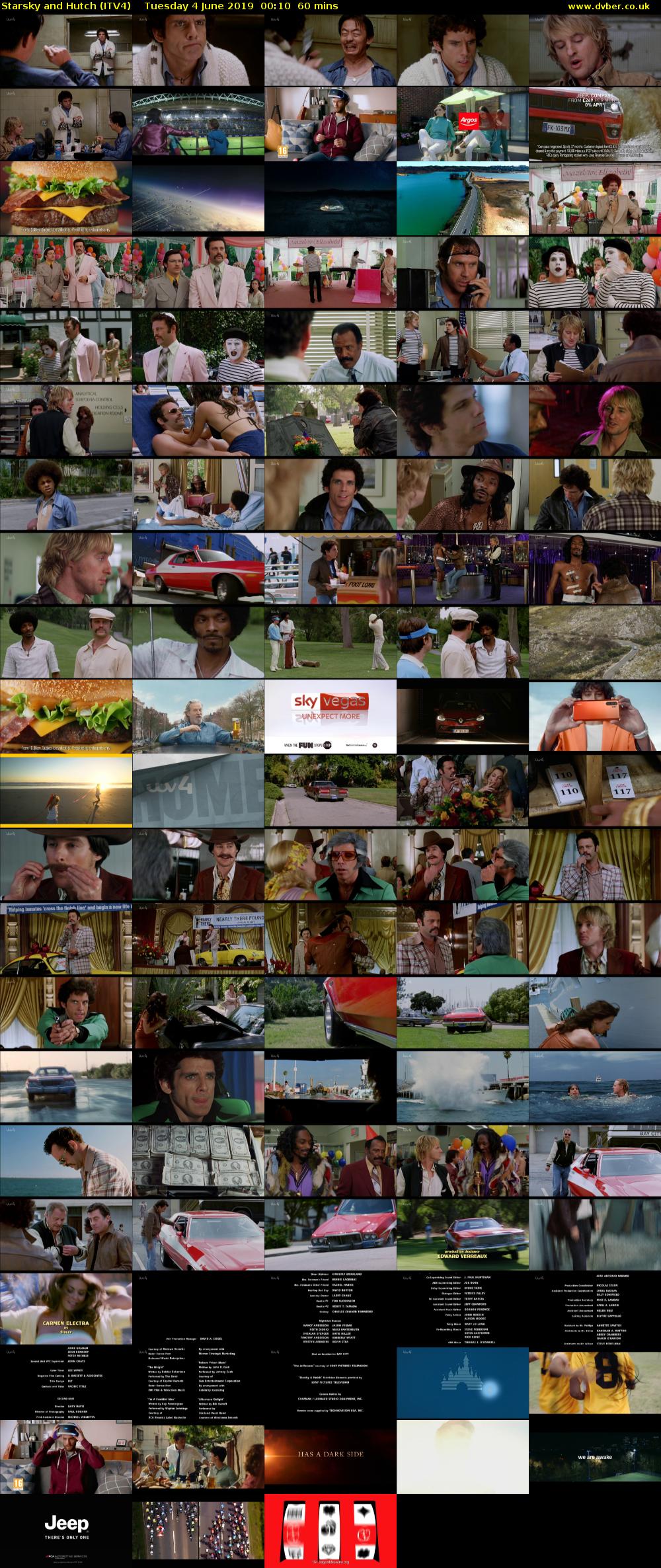 Starsky and Hutch (ITV4) Tuesday 4 June 2019 00:10 - 01:10