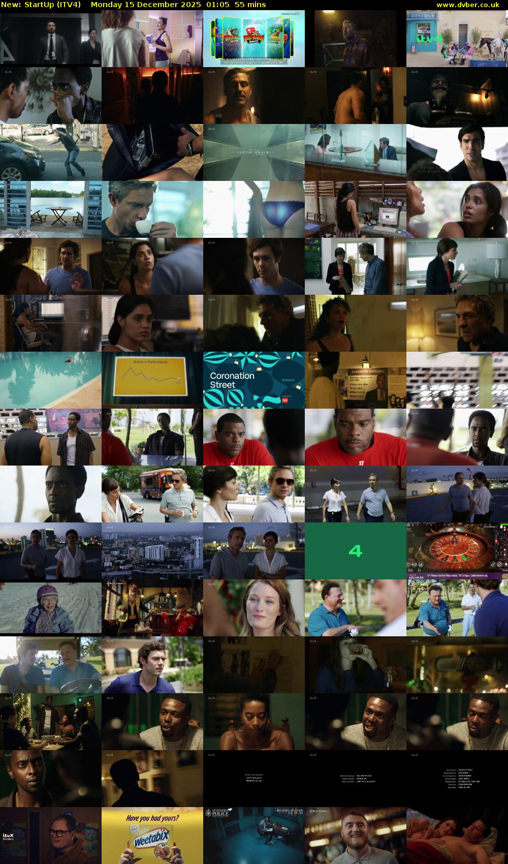 StartUp (ITV4) Monday 15 December 2025 01:05 - 02:00