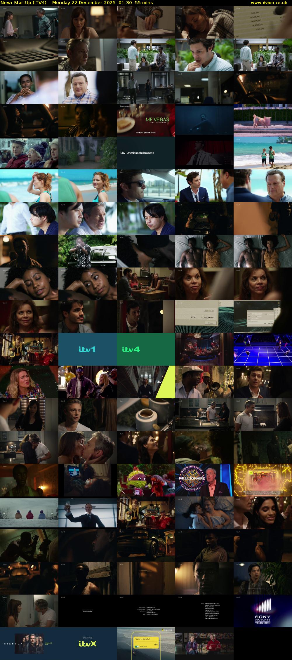 StartUp (ITV4) Monday 22 December 2025 01:30 - 02:25