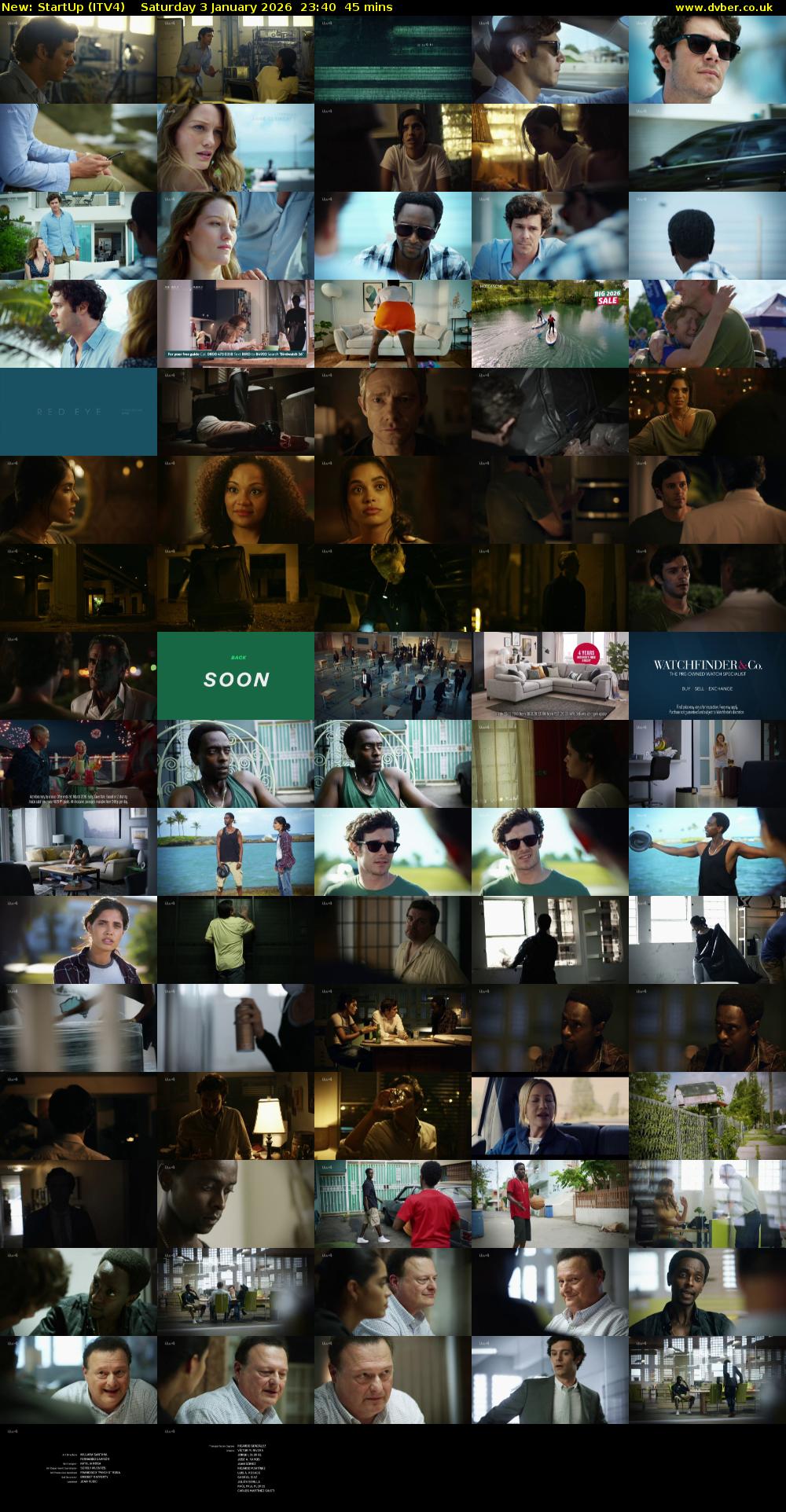 StartUp (ITV4) Saturday 3 January 2026 23:40 - 00:25