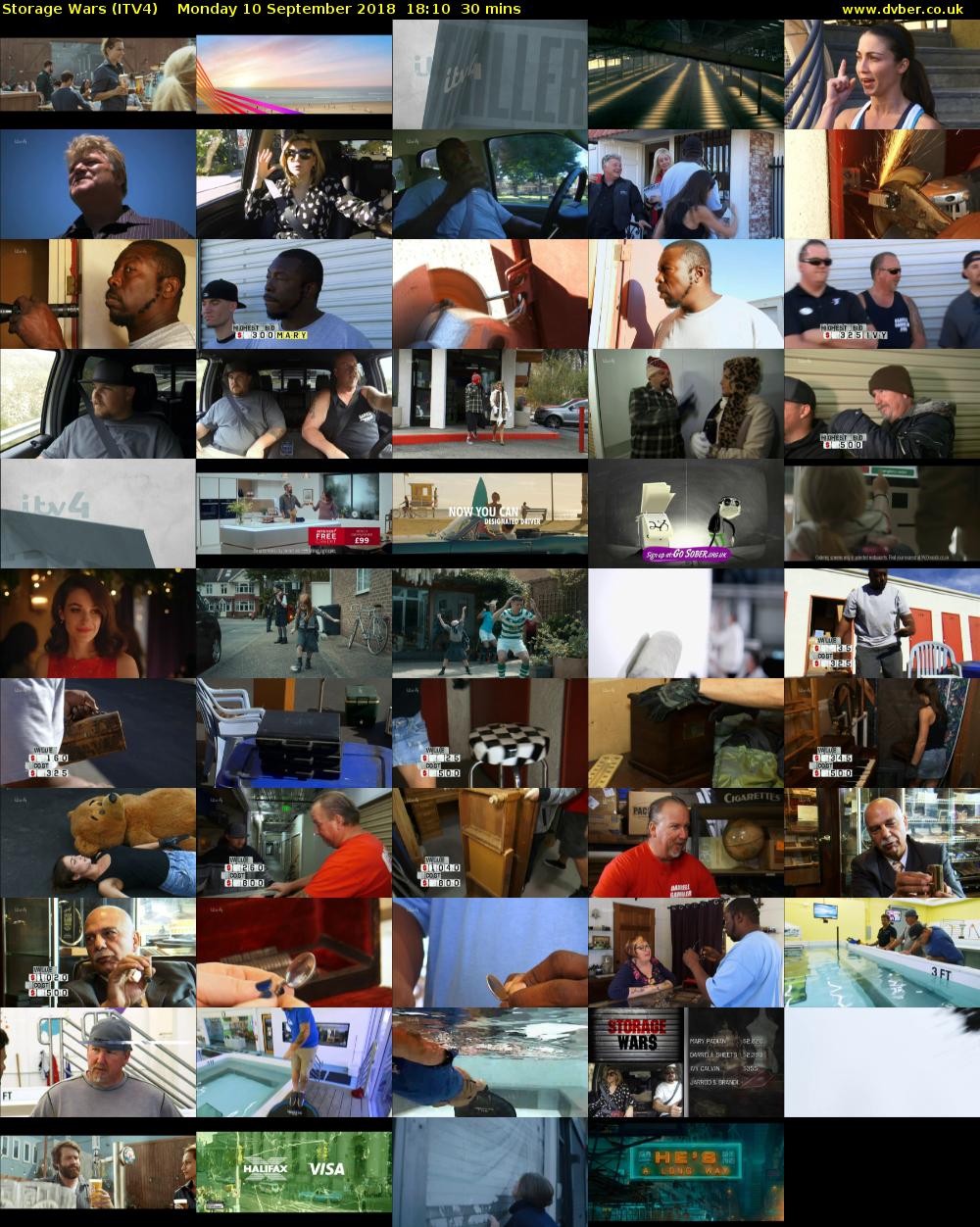 Storage Wars (ITV4) Monday 10 September 2018 18:10 - 18:40