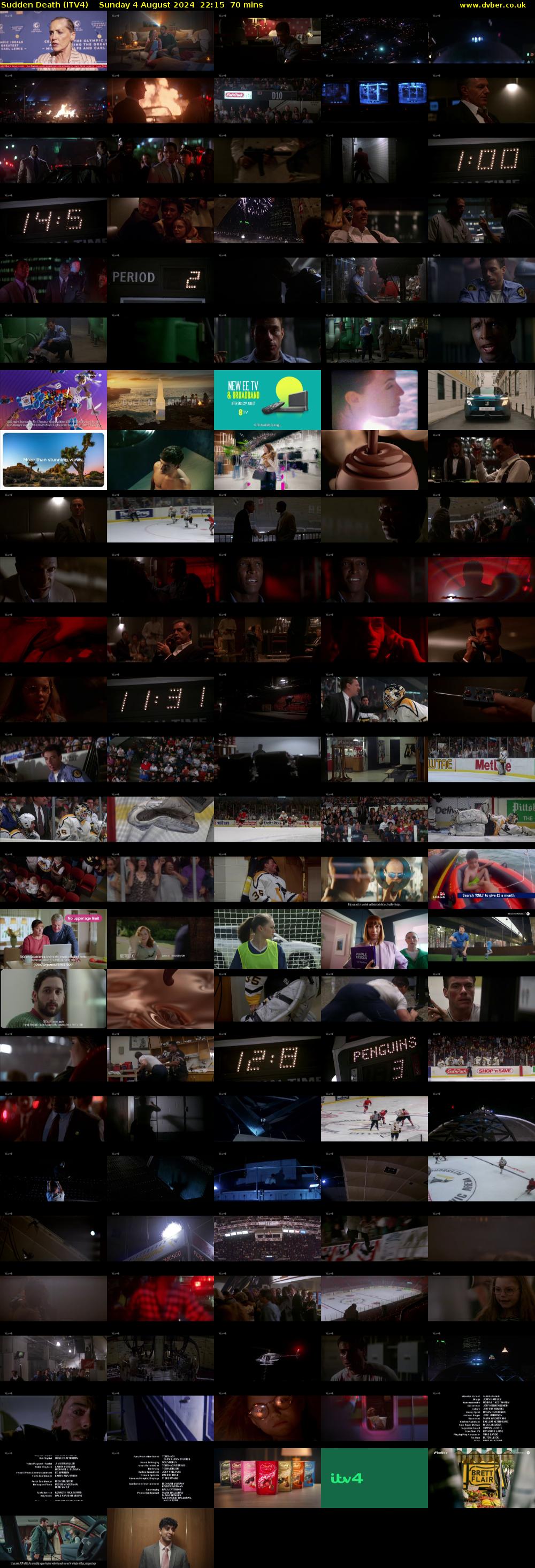 Sudden Death (ITV4) Sunday 4 August 2024 22:15 - 23:25