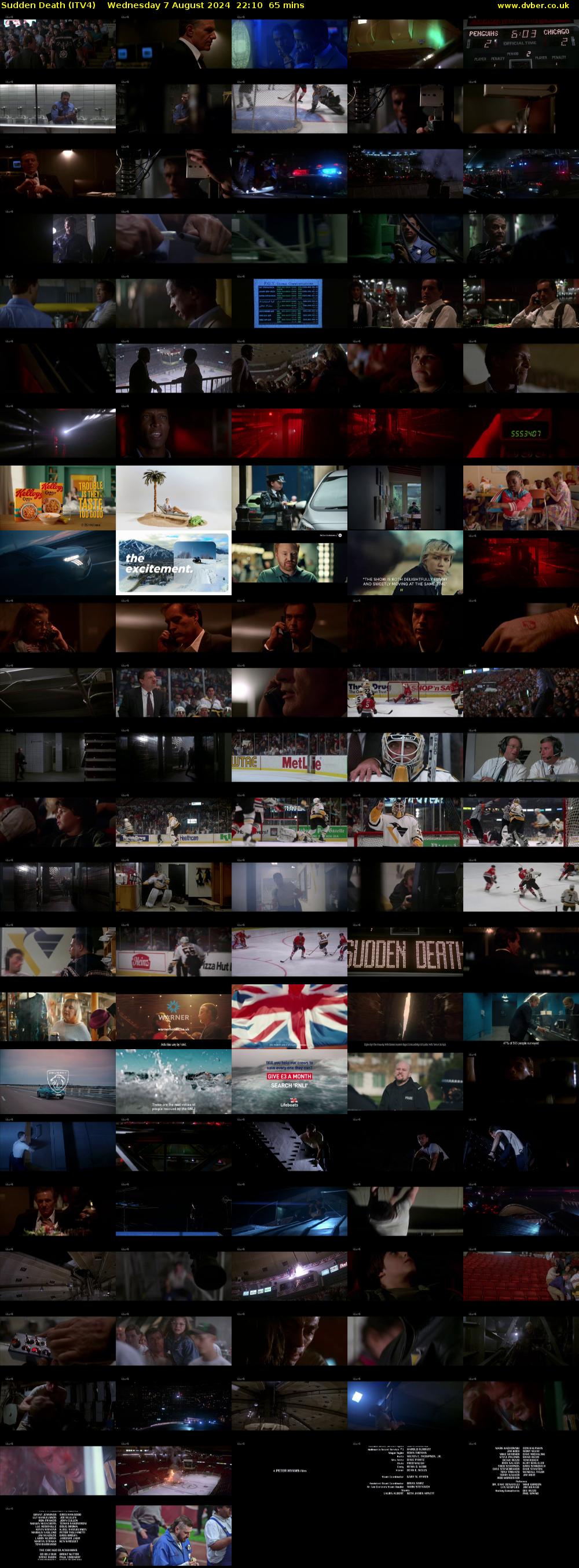 Sudden Death (ITV4) Wednesday 7 August 2024 22:10 - 23:15