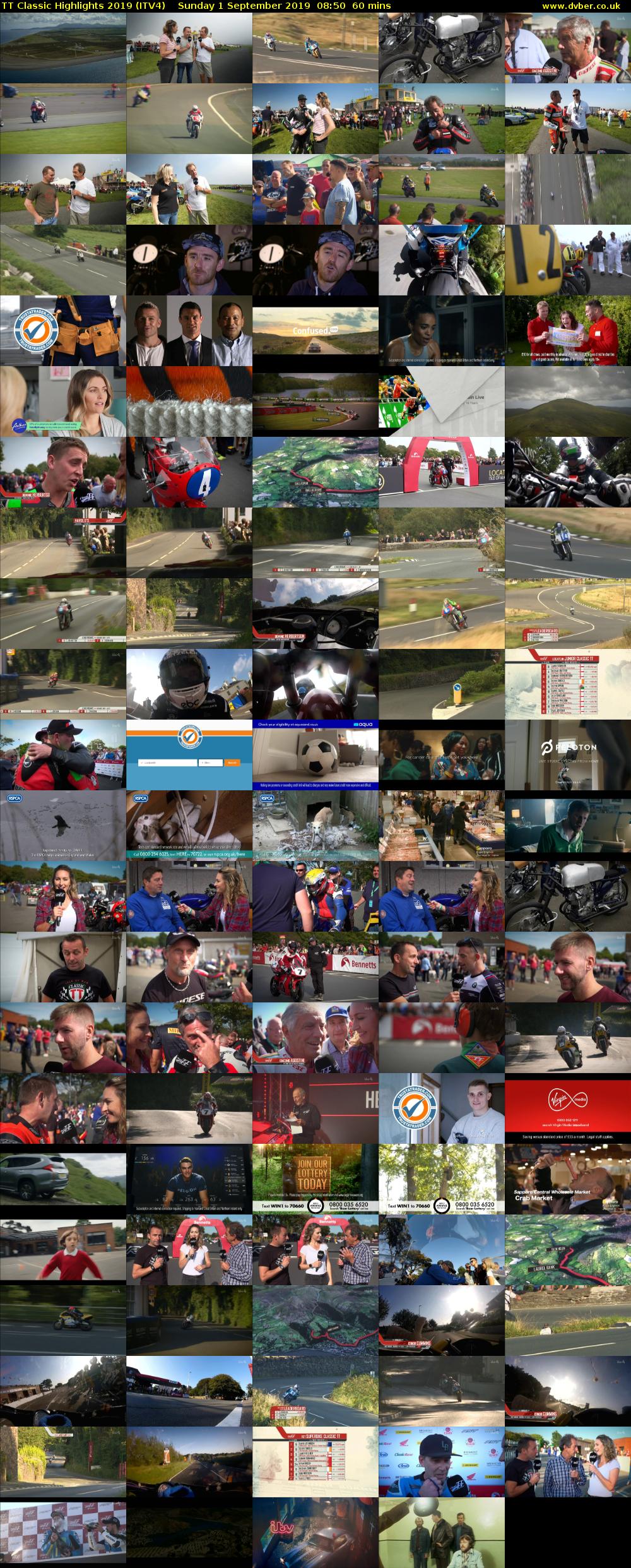 TT Classic Highlights 2019 (ITV4) Sunday 1 September 2019 08:50 - 09:50