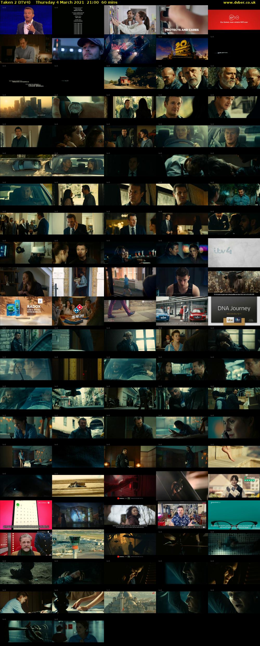 Taken 2 (ITV4) Thursday 4 March 2021 21:00 - 22:00