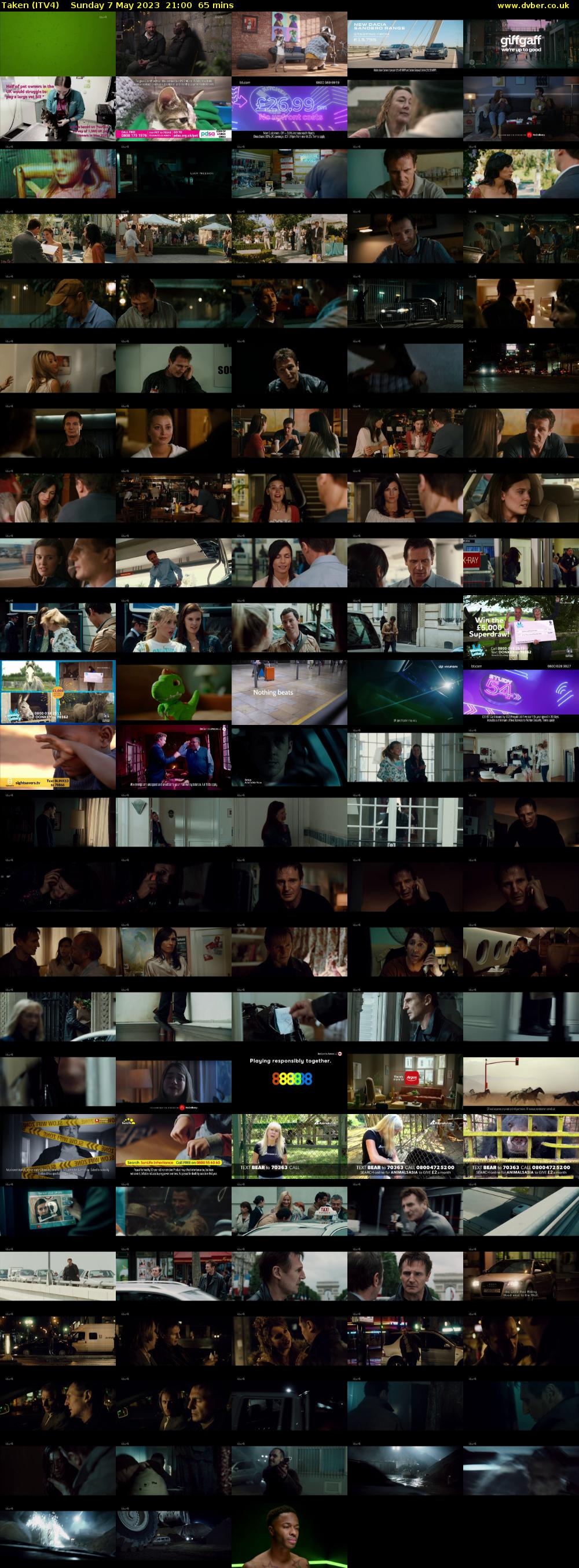 Taken (ITV4) Sunday 7 May 2023 21:00 - 22:05