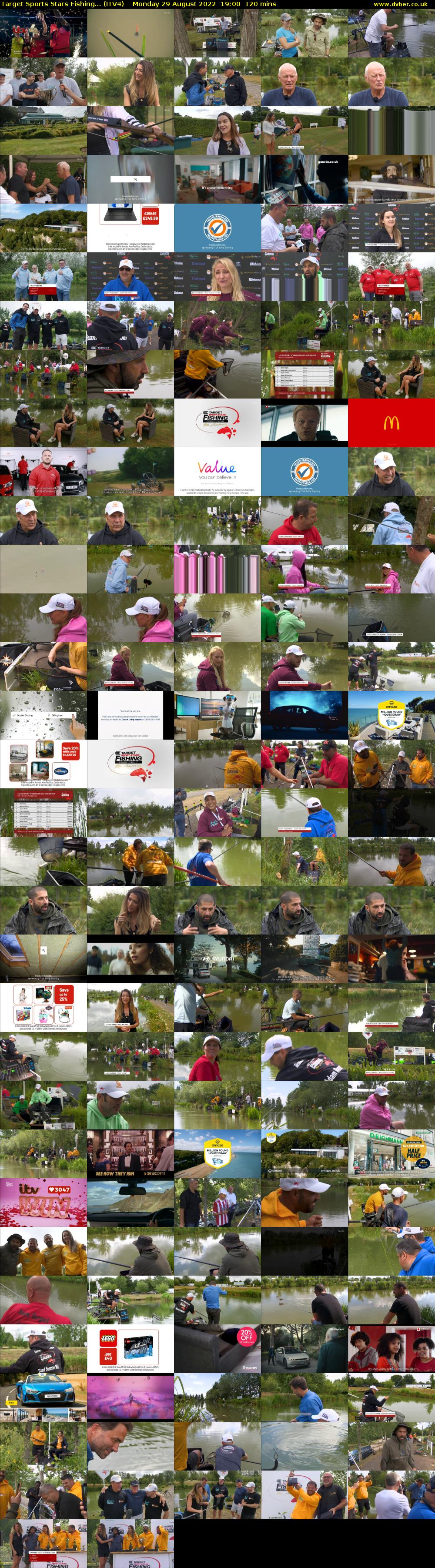 Target Sports Stars Fishing... (ITV4) Monday 29 August 2022 19:00 - 21:00