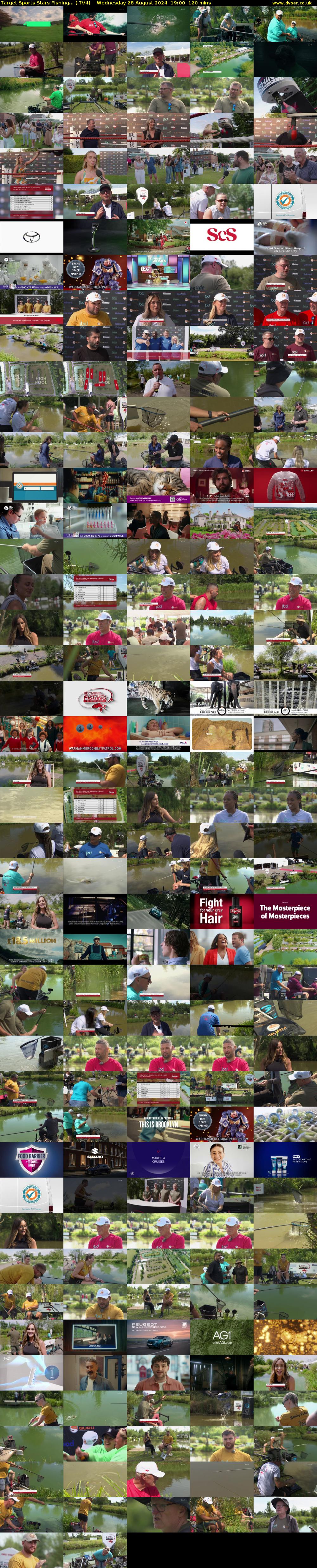 Target Sports Stars Fishing... (ITV4) Wednesday 28 August 2024 19:00 - 21:00