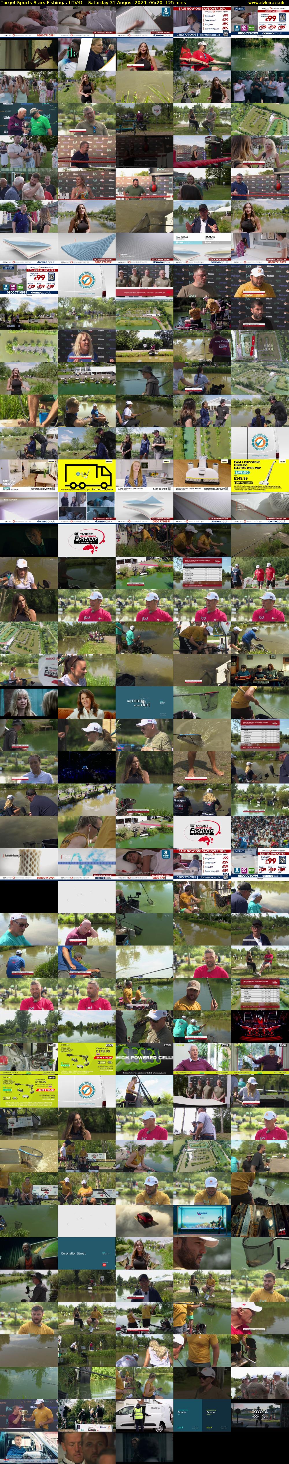 Target Sports Stars Fishing... (ITV4) Saturday 31 August 2024 06:20 - 08:25