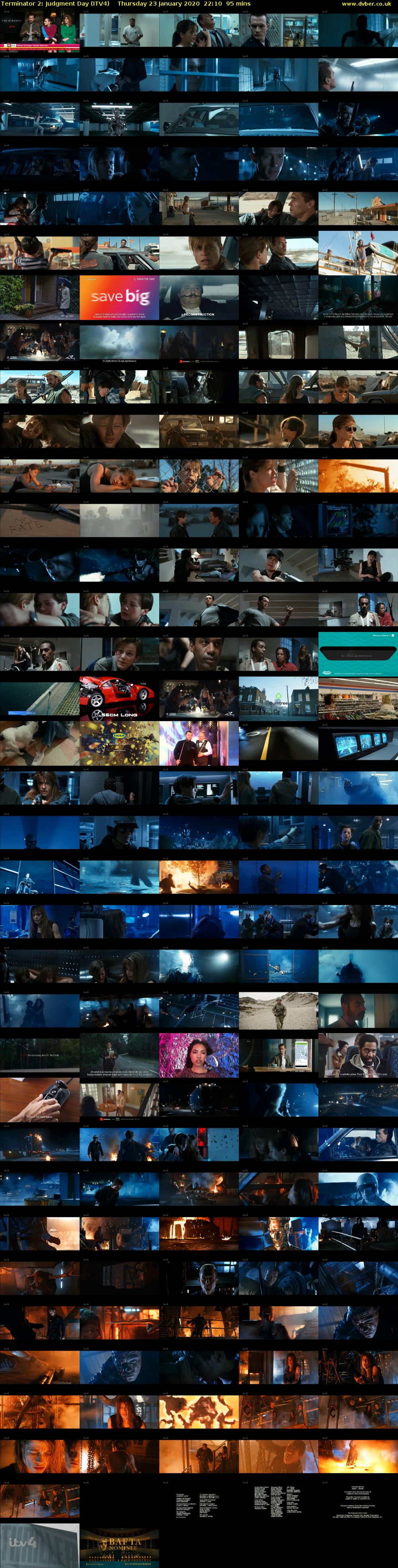 Terminator 2: Judgment Day (ITV4) Thursday 23 January 2020 22:10 - 23:45