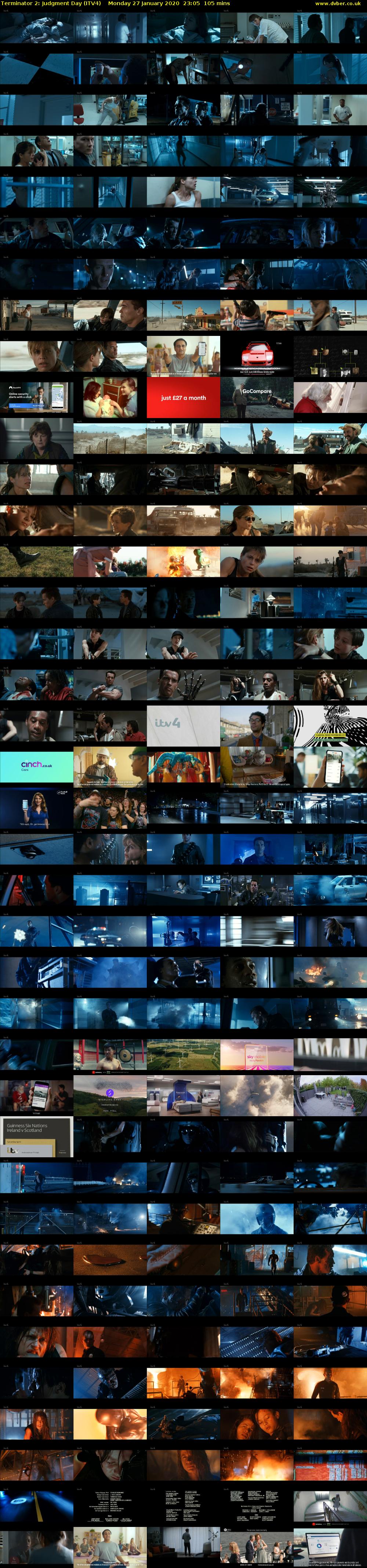 Terminator 2: Judgment Day (ITV4) Monday 27 January 2020 23:05 - 00:50