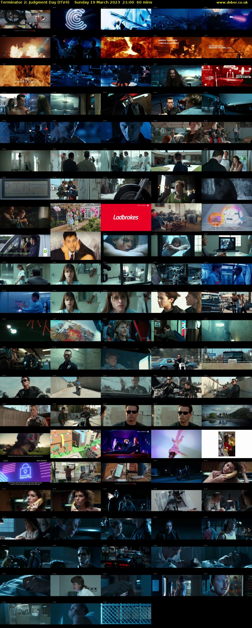 Terminator 2: Judgment Day (ITV4) Sunday 19 March 2023 21:00 - 22:00