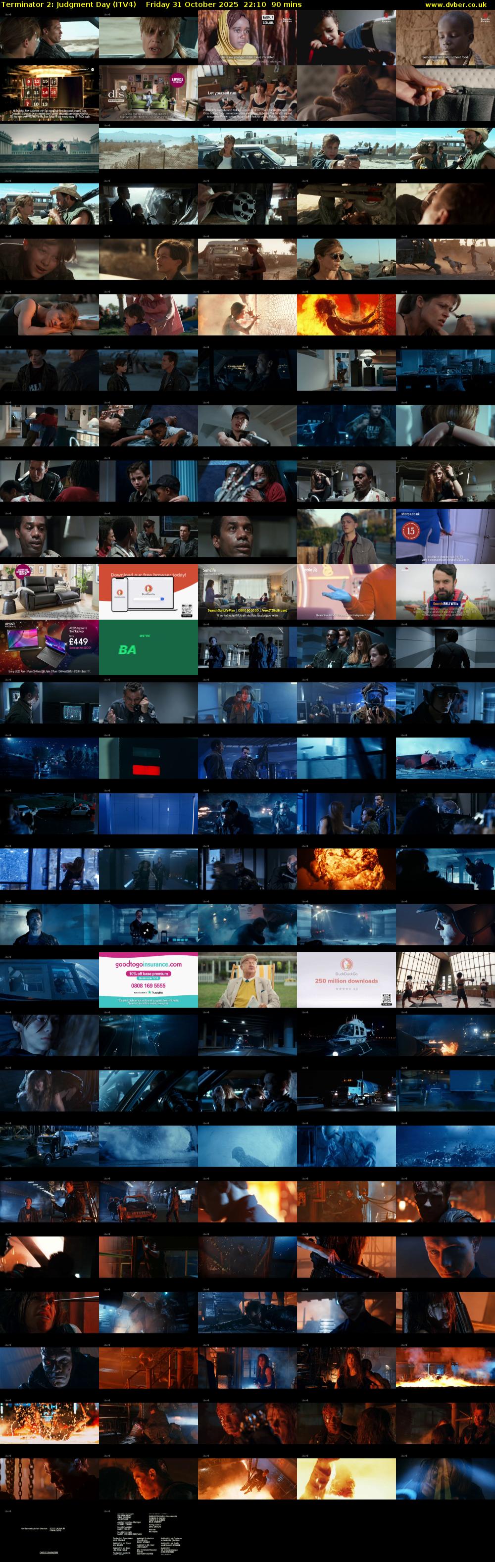 Terminator 2: Judgment Day (ITV4) Friday 31 October 2025 22:10 - 23:40