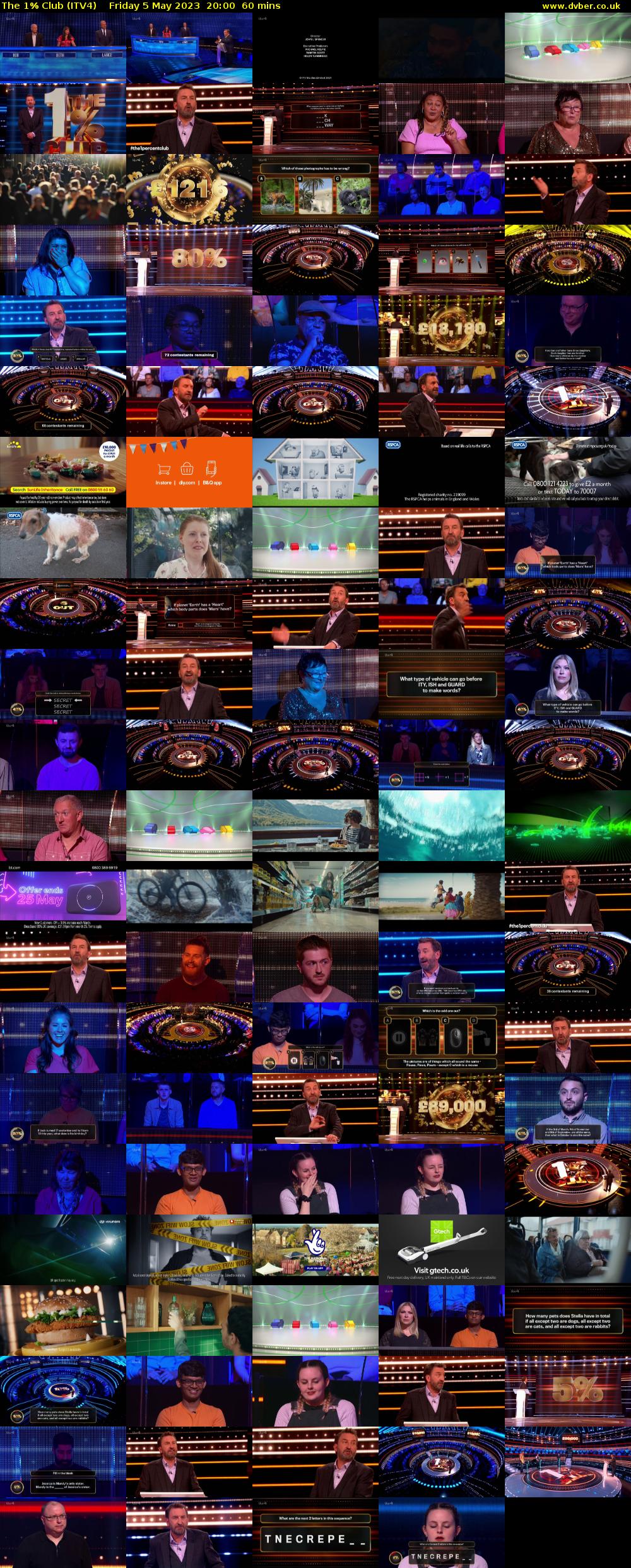 The 1% Club (ITV4) Friday 5 May 2023 20:00 - 21:00